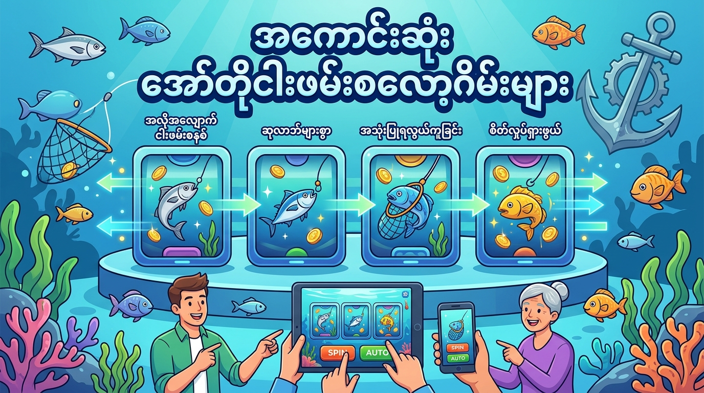 အကောင်းဆုံး auto fishing slots ဂိမ်းများ
