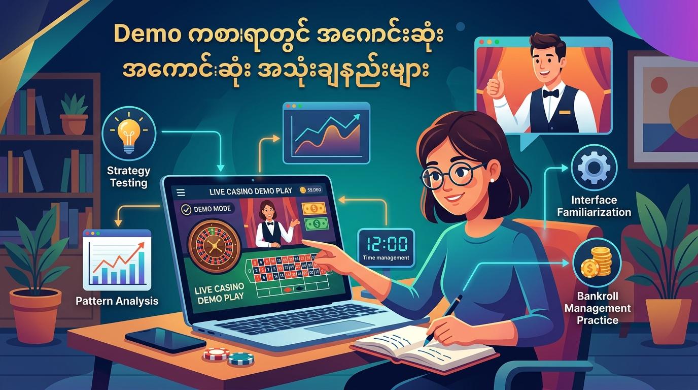Live Casino Demo Play အတွက် အကောင်းဆုံး အသုံးချနည်းများ