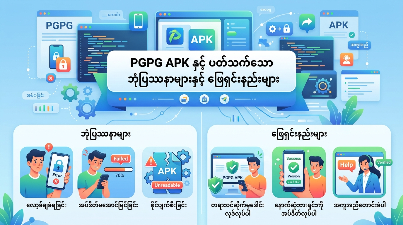 PGPG APK ကို ဒေါင်းလုဒ်လုပ်နည်းနှင့် Install လုပ်နည်း