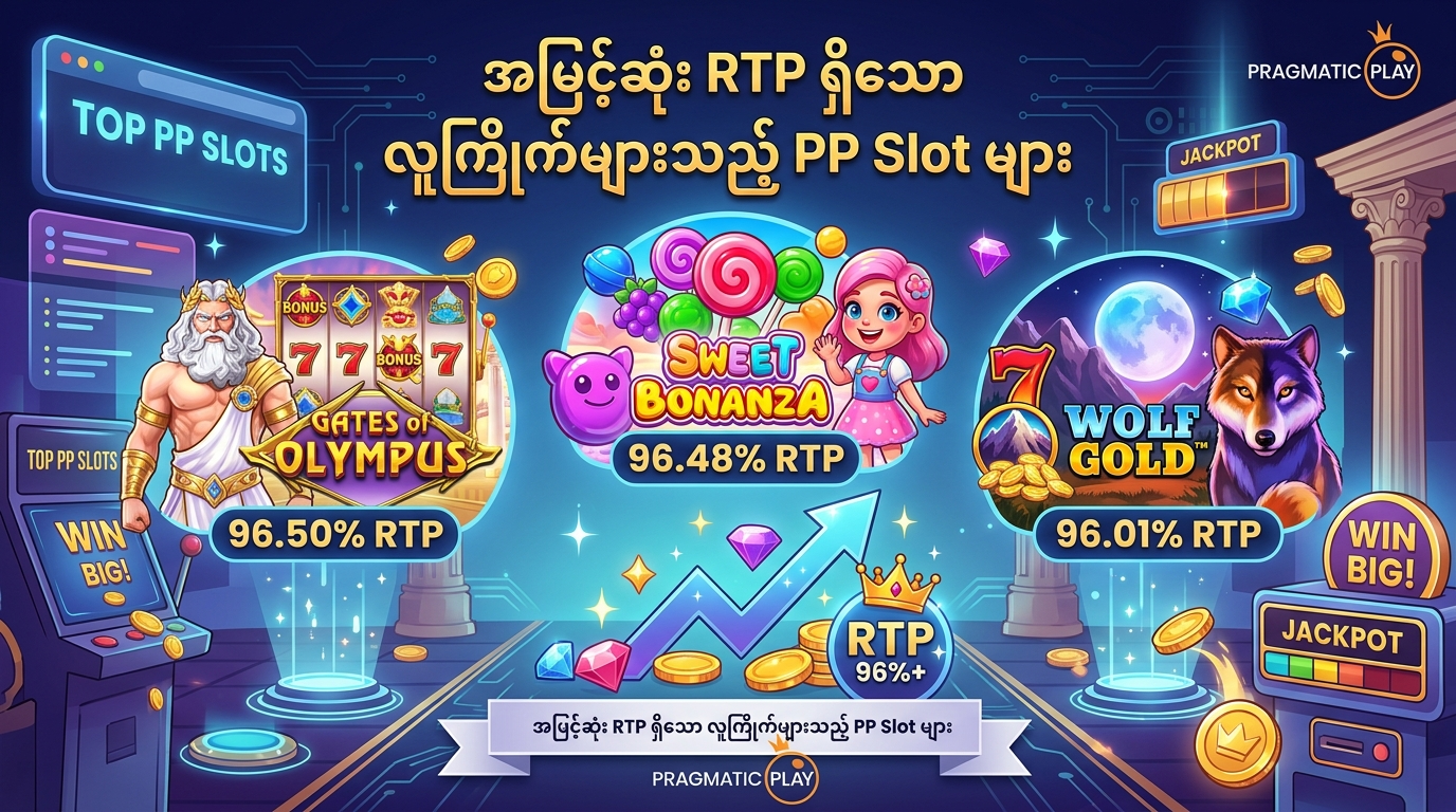PP Slot များတွင် RTP မည်သို့အလုပ်လုပ်သလဲ?